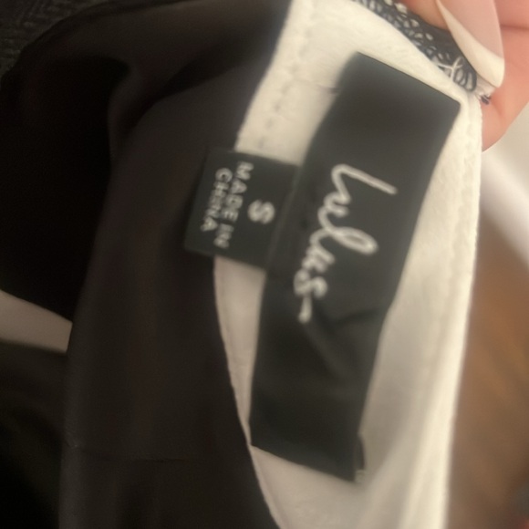 Black and white skirt top set - Picture 5 of 13